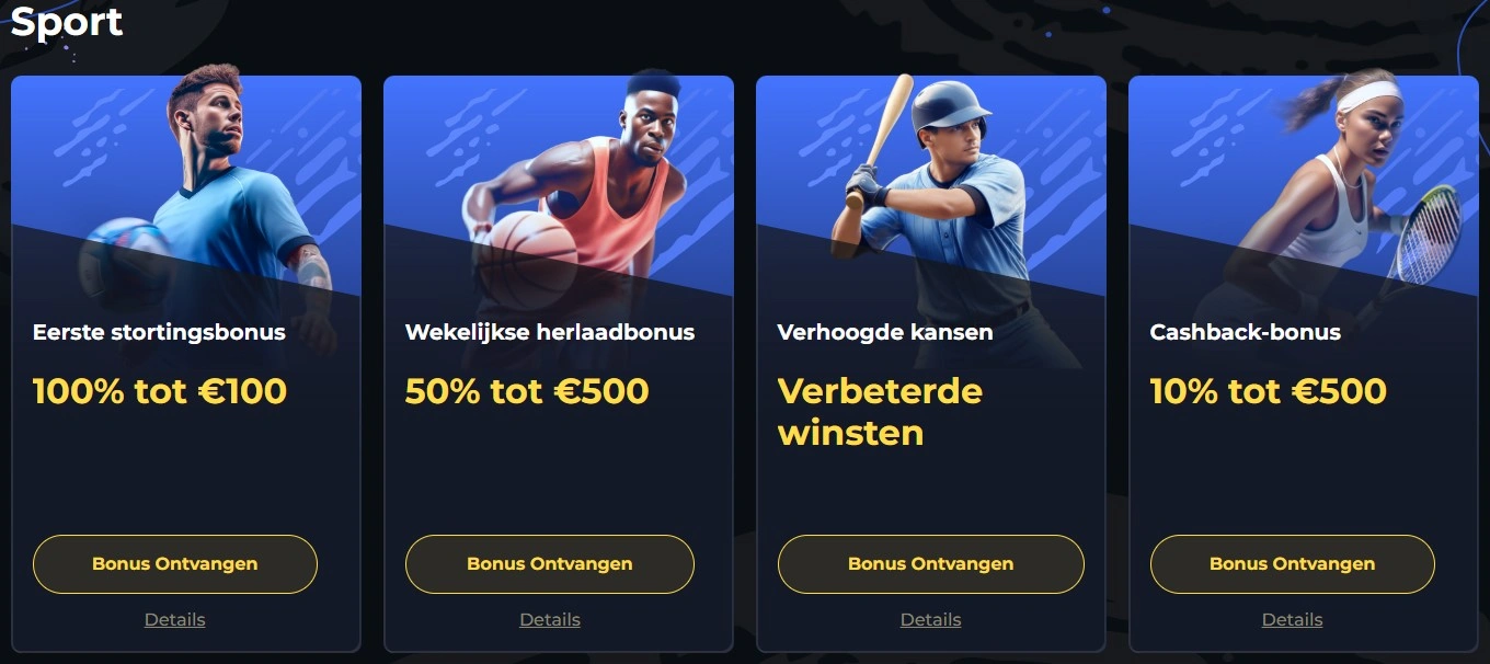 Ontvang je sportwelkomstbonus bij Boomerang